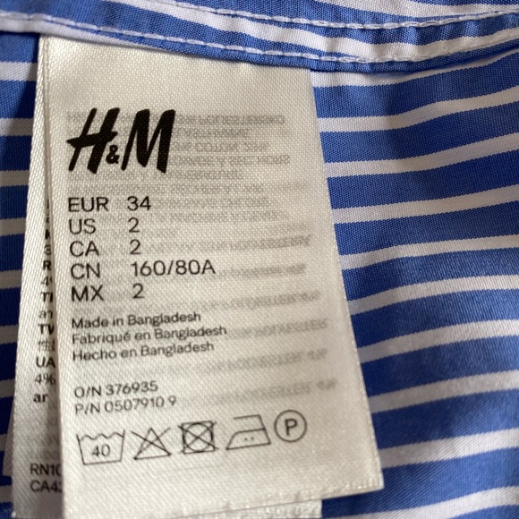 H&M Shirt size small - Picture 5 of 6